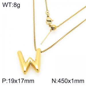 Letter Necklace - KN295761-Z