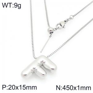 Letter Necklace - KN295770-Z