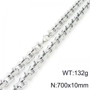 70cm Stainless Steel Link Necklace - KN296729-Z