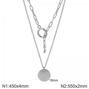 Stainless Steel Necklace - KN296964-Z