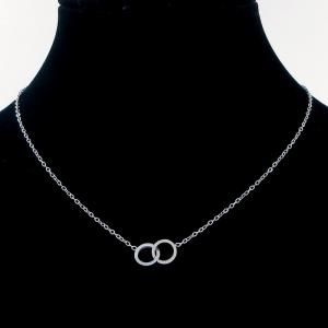 Stainless Steel Necklace - KN296987-HDJ