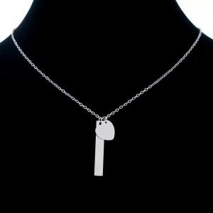 Stainless Steel Necklace - KN296993-HDJ