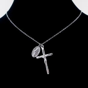 Stainless Steel Necklace - KN296998-HDJ