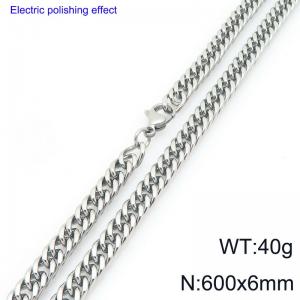 Stainless Steel Necklace - KN297354-Z