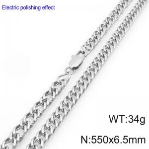 Stainless Steel Necklace - KN297365-Z