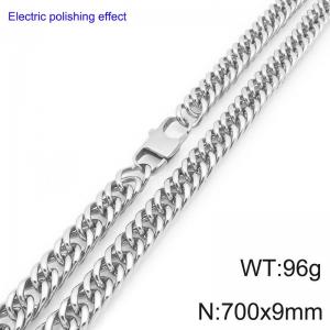 Stainless Steel Necklace - KN297380-Z