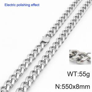 Stainless Steel Necklace - KN297419-Z