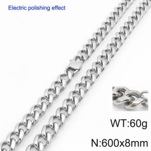 Stainless Steel Necklace - KN297420-Z