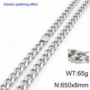 Stainless Steel Necklace - KN297421-Z