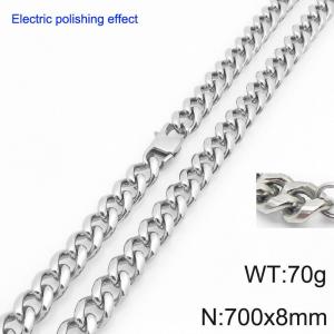 Stainless Steel Necklace - KN297422-Z