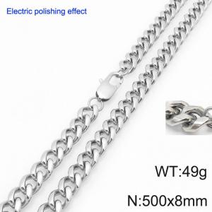 Stainless Steel Necklace - KN297424-Z