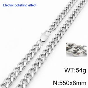 Stainless Steel Necklace - KN297425-Z