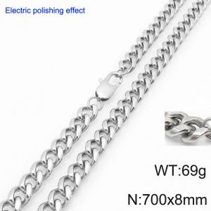 Stainless Steel Necklace - KN297428-Z