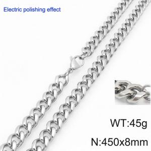 Stainless Steel Necklace - KN297429-Z