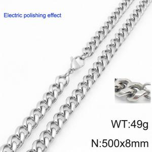 Stainless Steel Necklace - KN297430-Z