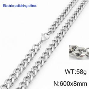 Stainless Steel Necklace - KN297432-Z