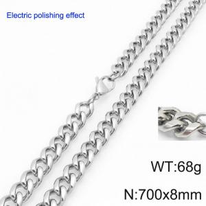 Stainless Steel Necklace - KN297434-Z