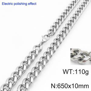 Stainless Steel Necklace - KN297451-Z
