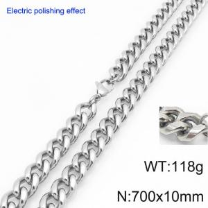 Stainless Steel Necklace - KN297452-Z