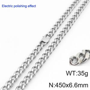 Stainless Steel Necklace - KN297453-Z
