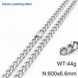 Stainless Steel Necklace - KN297456-Z