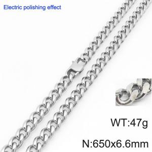 Stainless Steel Necklace - KN297457-Z