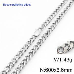 Stainless Steel Necklace - KN297462-Z