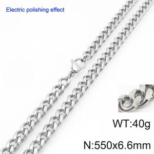 Stainless Steel Necklace - KN297467-Z