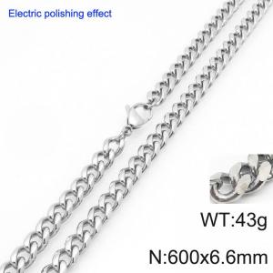 Stainless Steel Necklace - KN297468-Z