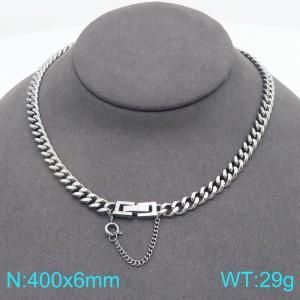 Stainless Steel Necklace - KN297637-Z