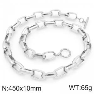 Stainless Steel Necklace - KN297648-Z