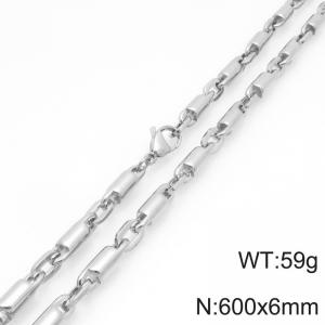Stainless Steel Necklace - KN297959-Z
