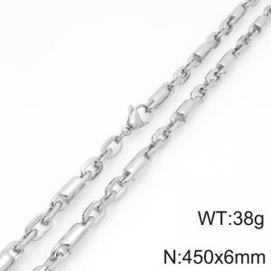 Stainless Steel Necklace - KN297984-Z