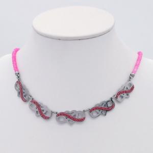 Bead Necklace - KN298030-FA