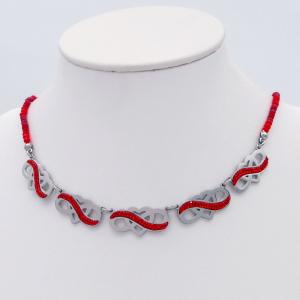 Bead Necklace - KN298031-FA