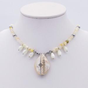 Bead Necklace - KN298032-FA
