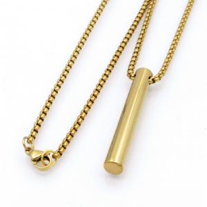 SS Gold-Plating Necklace - KN298158-XL