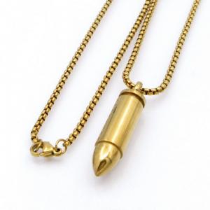 SS Gold-Plating Necklace - KN298174-XL