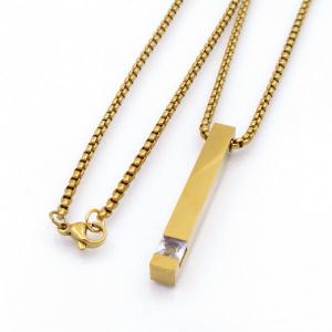 SS Gold-Plating Necklace - KN298176-XL