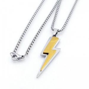SS Gold-Plating Necklace - KN298221-XL