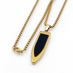 SS Gold-Plating Necklace - KN298240-XL
