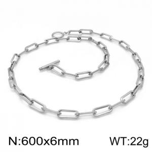 Stainless Steel Necklace - KN298303-Z