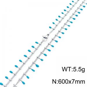 Stainless Steel Necklace - KN298405-Z