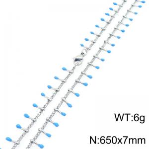 Stainless Steel Necklace - KN298413-Z