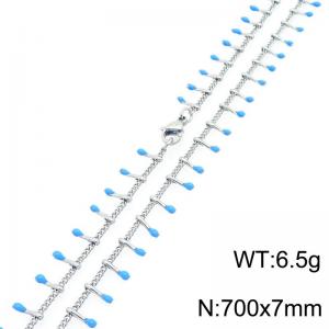 Stainless Steel Necklace - KN298414-Z