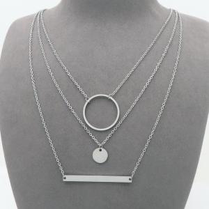 Stainless Steel Necklace - KN298773-TLA