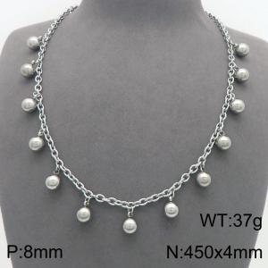 Stainless Steel Necklace - KN298845-Z