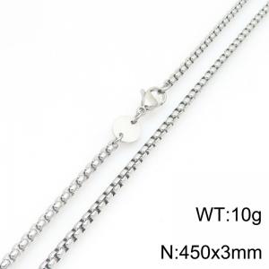 Stainless Steel Necklace - KN298847-Z