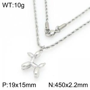 Stainless Steel Necklace - KN298851-Z