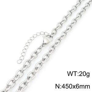 Stainless Steel Necklace - KN298857-Z